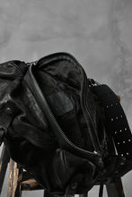 Load image into Gallery viewer, ISAMU KATAYAMA BACKLASH "DoubleShoulder" MIL-BAG (BLACK)