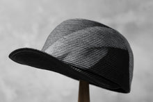 Load image into Gallery viewer, KLASICA HAND PAINTED CAP / LIMITED HAND PAINT (BLACK x WHITE)