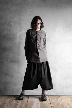 画像をギャラリービューアに読み込む, KLASICA SABRON HALF BUTTON PULLOVER SHIRT / TYPE-WRITER CLOTH (MOSS)