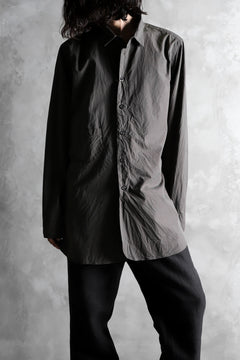画像をギャラリービューアに読み込む, KLASICA SABRON BUTTON FRY SHIRT / TYPE-WRITER CLOTH (MOSS)