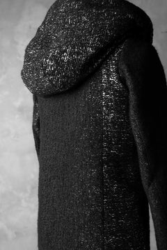 画像をギャラリービューアに読み込む, PAL OFFNER PADDED HOODNECK COAT (TWEEDY MELANGE)