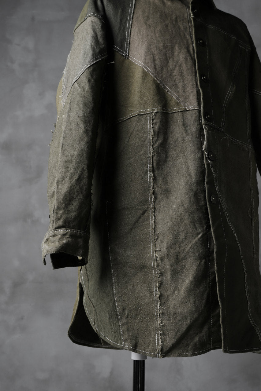 画像をギャラリービューアに読み込む, BACKLASH x LOOM exclusive RECONSTRUCTIVE COAT / VINTAGE MILITARY CANVAS