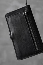 Load image into Gallery viewer, ISAMU KATAYAMA BACKLASH SMART PHONE CASE/PURSE / ITALY DOUBLE SHOULDER (BLACK)