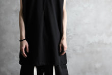 画像をギャラリービューアに読み込む, KLASICA LUNG CAP SLEEVE LONG  CUT & SEWN / DRY TWILL JERSEY (BLACK)