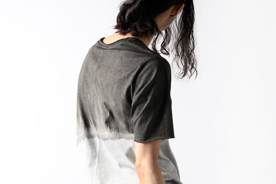 画像をギャラリービューアに読み込む, thomkrom GRADATION DYE T-SHIRT (BLACK T90)