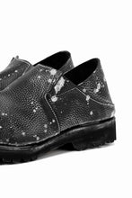 画像をギャラリービューアに読み込む, Portaille exclusive PL5 VB Slipon Shoes / Oiled Kip handpainted (BLACK)