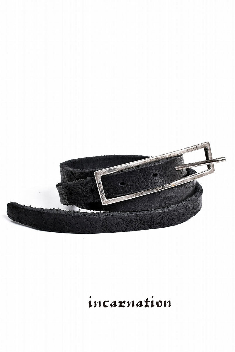 incarnation BUFFALO DOUBLE BEND BELT 0.75' LONG BUCKLE 