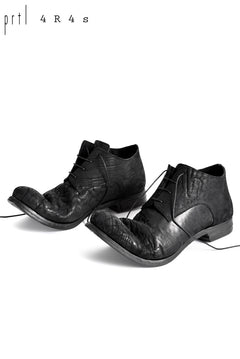 画像をギャラリービューアに読み込む, prtl x 4R4s exclusive Derby Shoes / CordovanSplit "No3-1M" (BLACK)