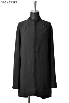 画像をギャラリービューアに読み込む, SOSNOVSKA SIDE SLIT SHIRT (BLACK)