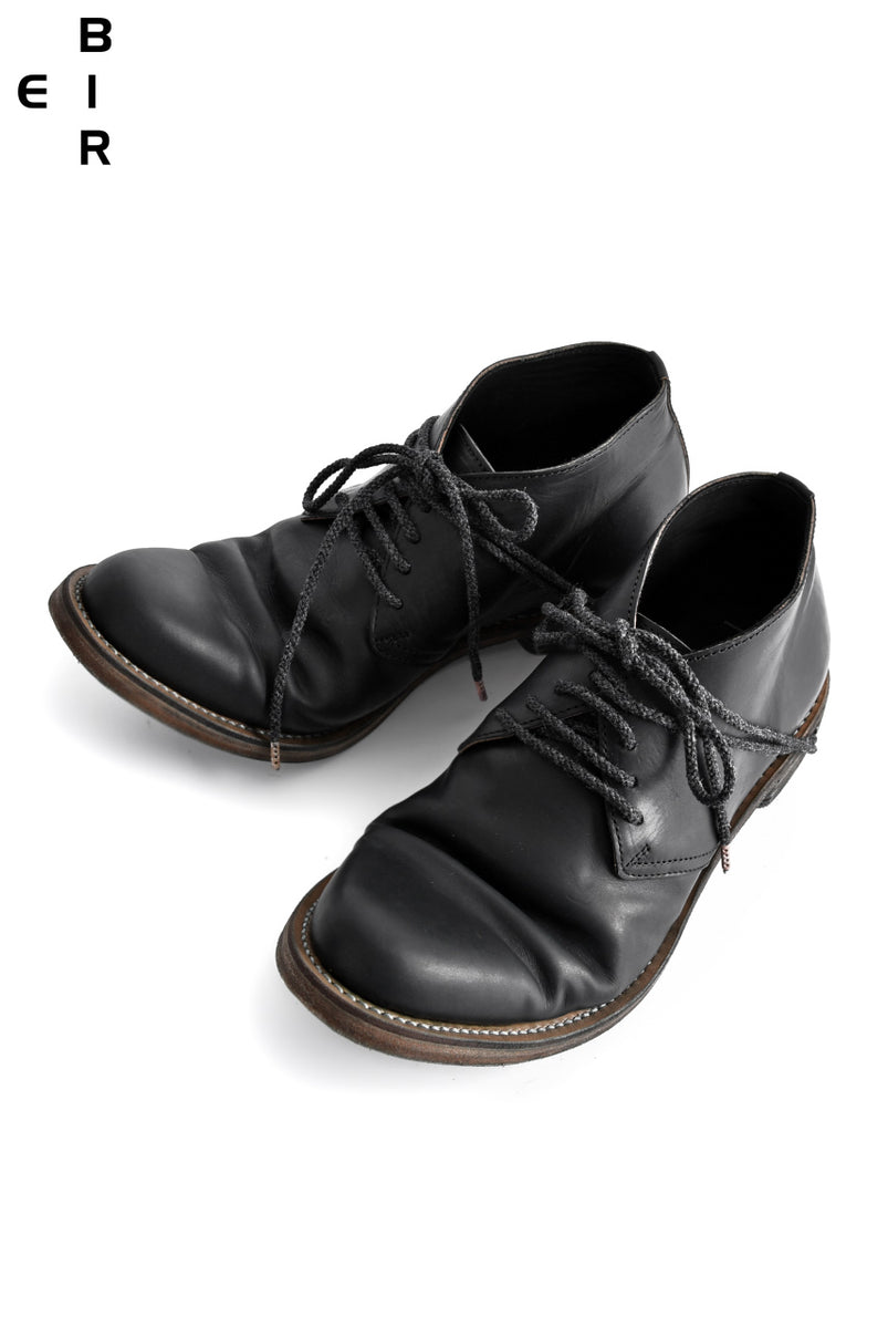 ierib tecta derby shoes / GUIDI fiore calf (BLACK)の商品ページ