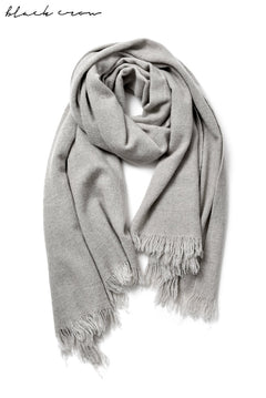 Load image into Gallery viewer, blackcrow stole mi/wo/ny woven (IVORY)