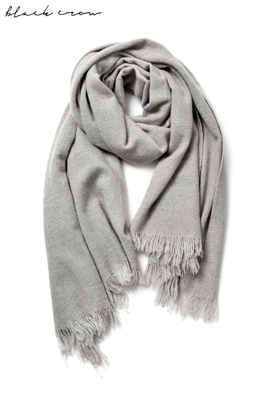 Load image into Gallery viewer, blackcrow stole mi/wo/ny woven (IVORY)