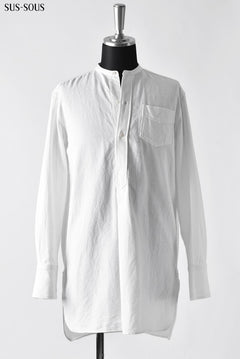 Load image into Gallery viewer, sus-sous shirt long with HOKKOH (WHITE)
