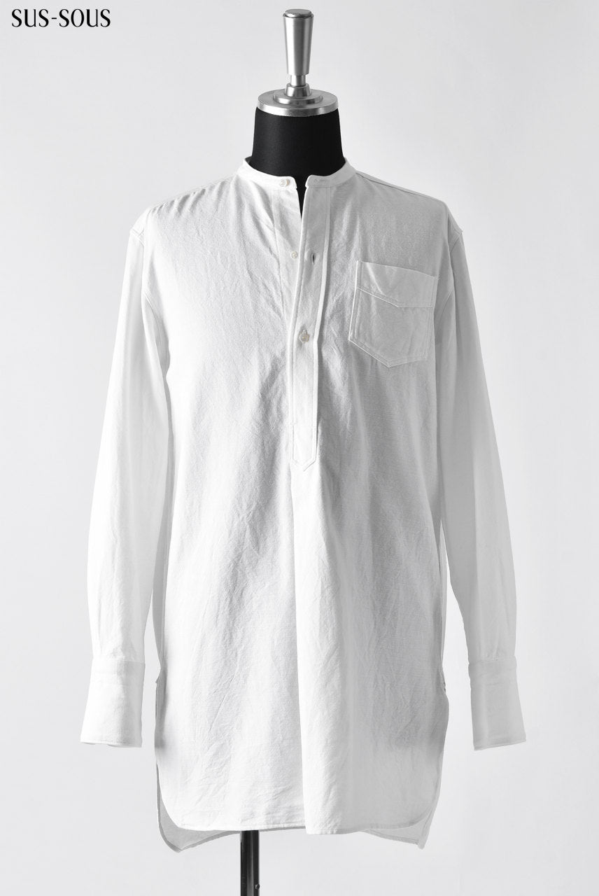 Load image into Gallery viewer, sus-sous shirt long with HOKKOH (WHITE)