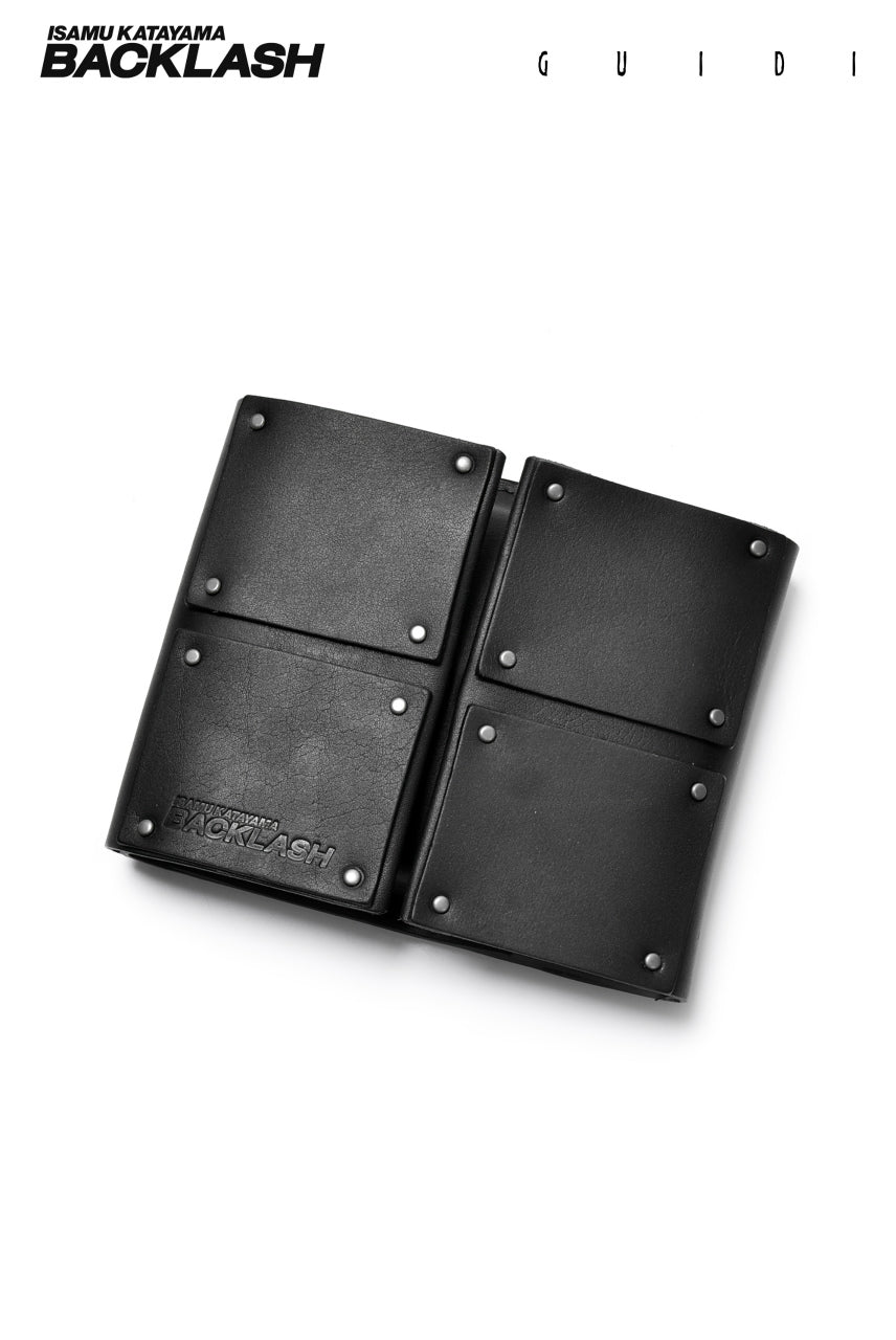 Load image into Gallery viewer, ISAMU KATAYAMA BACKLASH GUIDI CALF LEATHER 3FOLD WALLET