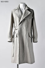 Load image into Gallery viewer, sus-sous moto cycle storm coat (NATURAL)