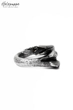 画像をギャラリービューアに読み込む, Holzpuppe exclusive Bone ring with Smoke Quartz