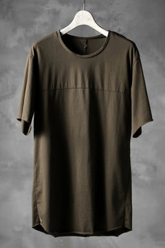 Load image into Gallery viewer, blackcrow short sleeve cutsewn / silky touch cotton (khaki)