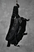 Load image into Gallery viewer, ISAMU KATAYAMA BACKLASH "DoubleShoulder" MIL-BAG (BLACK)