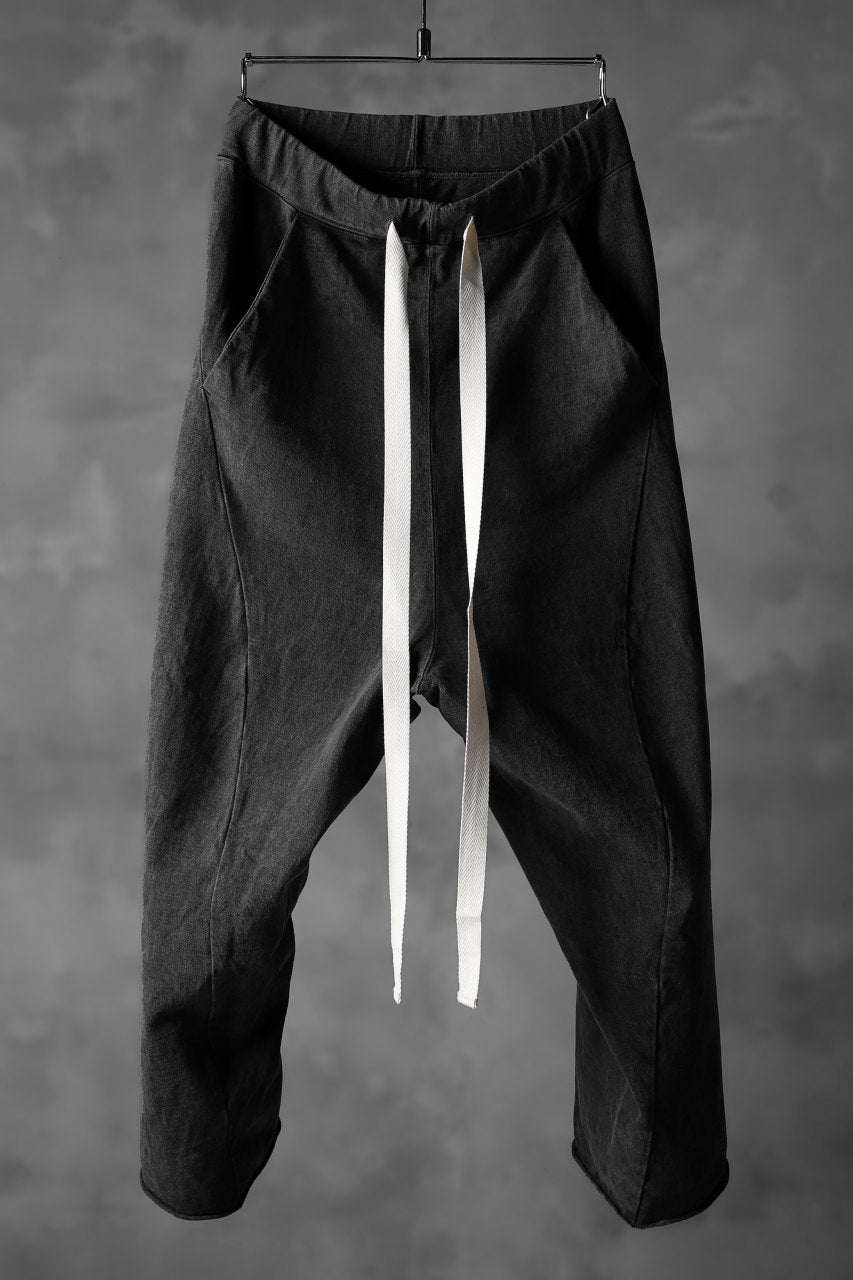 Load image into Gallery viewer, KLASICA DROP CROTCH CURVED PANTS / GARMENT PIGMENT DYED (PIGMENT GREY)