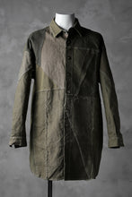 画像をギャラリービューアに読み込む, BACKLASH x LOOM exclusive RECONSTRUCTIVE COAT / VINTAGE MILITARY CANVAS