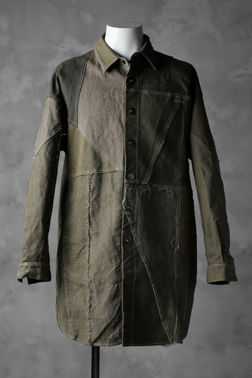 画像をギャラリービューアに読み込む, BACKLASH x LOOM exclusive RECONSTRUCTIVE COAT / VINTAGE MILITARY CANVAS