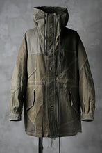 画像をギャラリービューアに読み込む, BACKLASH x LOOM exclusive RECONSTRUCTIVE HOODED JACKET / VINTAGE MILITARY CANVAS