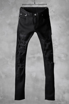 Load image into Gallery viewer, ISAMU KATAYAMA BACKLASH HIGH POWER STRETCH SKINNY PANTS (REPAIRED DEERSKIN)
