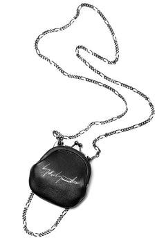 画像をギャラリービューアに読み込む, Yohji Yamamoto DISCORD COIN WALLET NECKLACE (BLACK)