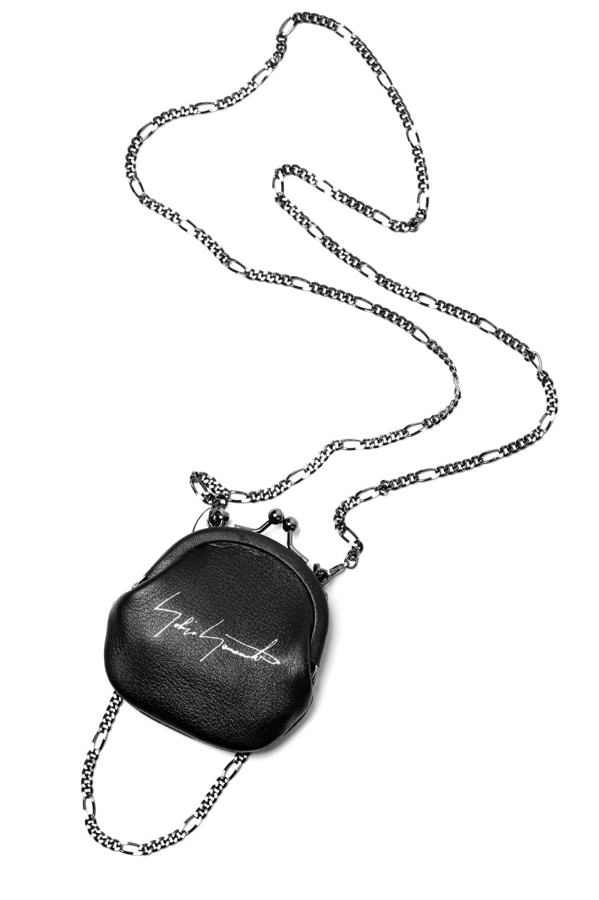 画像をギャラリービューアに読み込む, discord Yohji Yamamoto COIN WALLET NECKLACE (BLACK)