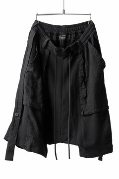 画像をギャラリービューアに読み込む, A.F ARTEFACT SWITCHING SHORTS / COMBI FABRICS (BLACK)