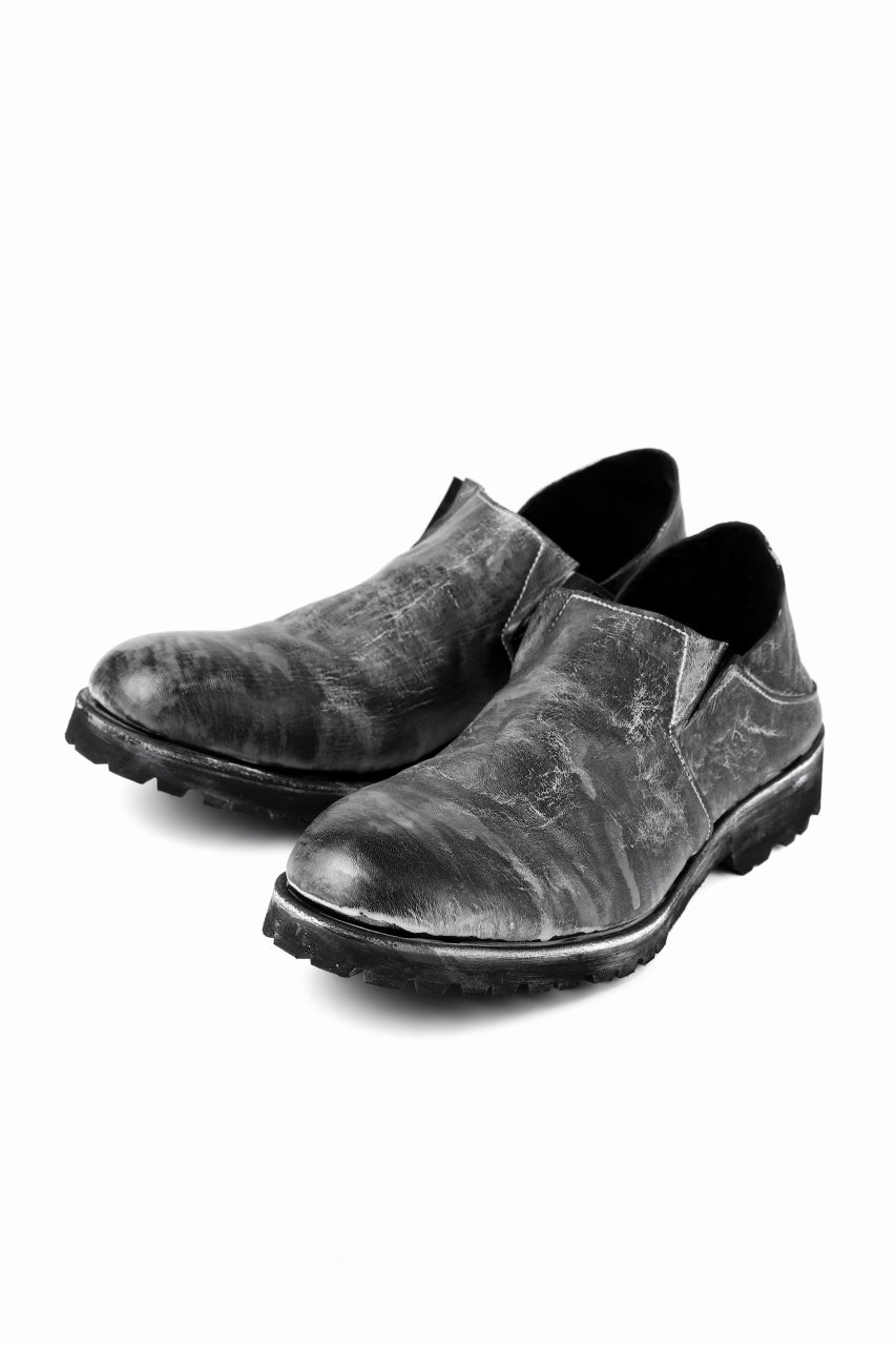 画像をギャラリービューアに読み込む, Portaille exclusive PL5 VB Slipon Shoes / HS horse waxy heavy (BLACK)