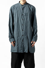 画像をギャラリービューアに読み込む, YUTA MATSUOKA semi long shirts / triple wash typewriter (light blue)