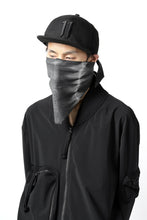 画像をギャラリービューアに読み込む, thomkrom DYEING JERSEY COVERED MASK / BANDANA (COLD DYE BLACK)
