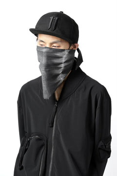 画像をギャラリービューアに読み込む, thomkrom DYEING JERSEY COVERED MASK / BANDANA (COLD DYE BLACK)