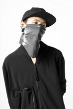 画像をギャラリービューアに読み込む, thomkrom DYEING JERSEY COVERED MASK / BANDANA (COLD DYE BLACK)
