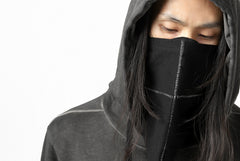 画像をギャラリービューアに読み込む, thomkrom JERSEY COVERED MASK / BANDANA (BLACK)