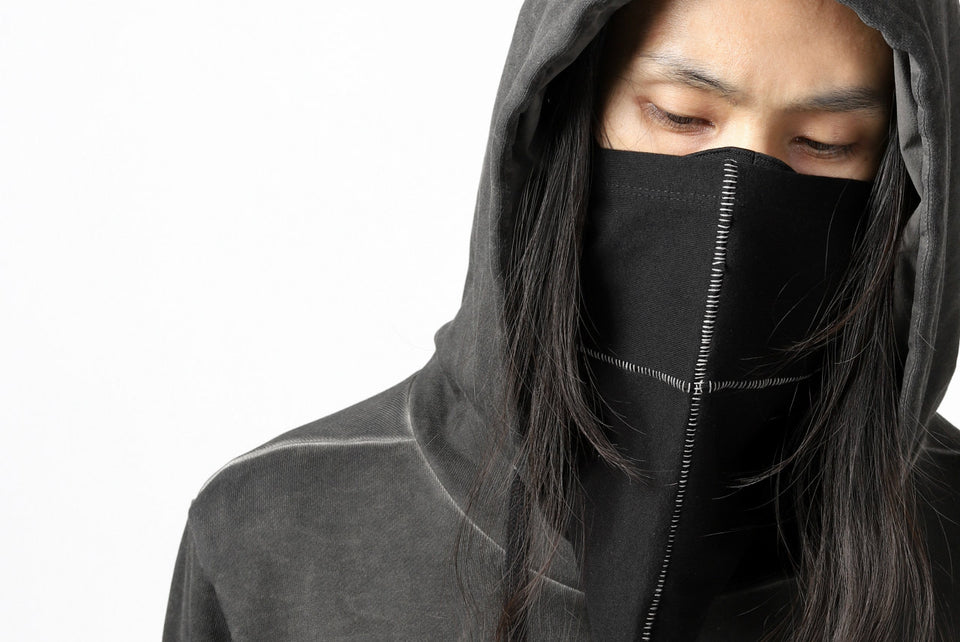 画像をギャラリービューアに読み込む, thomkrom JERSEY COVERED MASK / BANDANA (BLACK)