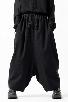 画像をギャラリービューアに読み込む, SOSNOVSKA RALL WOOLEN PANTS (BLACK)