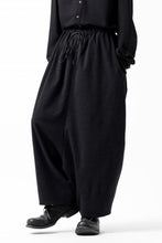 画像をギャラリービューアに読み込む, SOSNOVSKA RALL WOOLEN PANTS (BLACK)