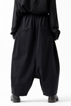 画像をギャラリービューアに読み込む, SOSNOVSKA RALL WOOLEN PANTS (BLACK)