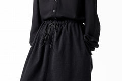 画像をギャラリービューアに読み込む, SOSNOVSKA RALL WOOLEN PANTS (BLACK)
