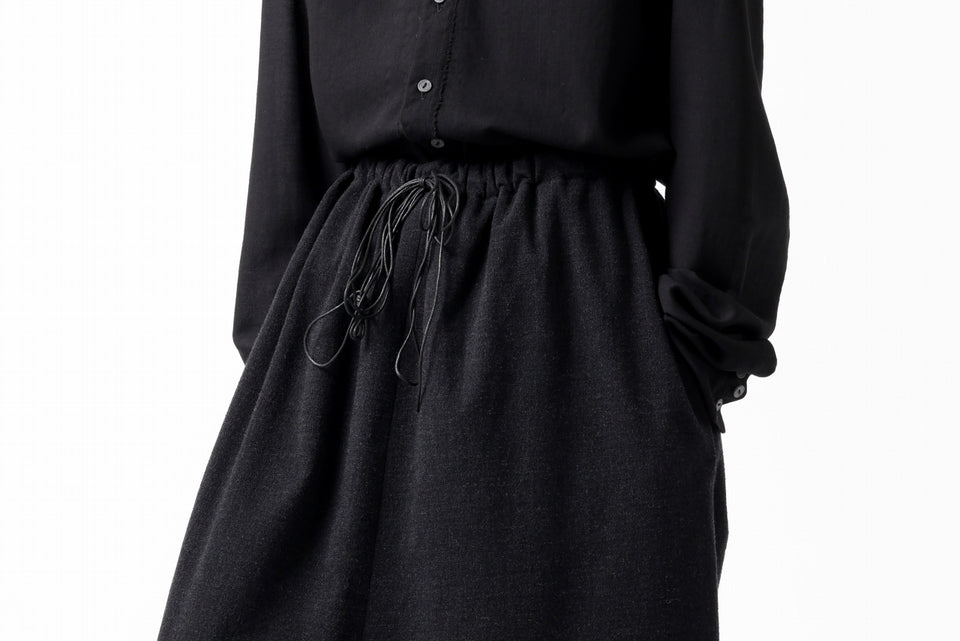 画像をギャラリービューアに読み込む, SOSNOVSKA RALL WOOLEN PANTS (BLACK)