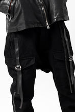Load image into Gallery viewer, ISAMU KATAYAMA BACKLASH COLLAR ZIP JACKET / POLAND HORSE OBJECT DYED (BLACK)