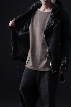 Load image into Gallery viewer, ISAMU KATAYAMA BACKLASH LOOSEY KNIT PULLOVER / PIGMENT PRINTED (GREY)