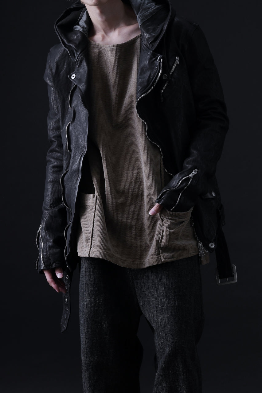 Load image into Gallery viewer, ISAMU KATAYAMA BACKLASH LOOSEY KNIT PULLOVER / PIGMENT PRINTED (GREY)