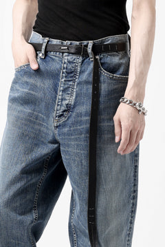 Load image into Gallery viewer, ISAMU KATAYAMA BACKLASH WIDE TAPERED DENIM PANTS / 13oz STRETCH DENIM (INDIGO)