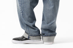 Load image into Gallery viewer, ISAMU KATAYAMA BACKLASH WIDE TAPERED DENIM PANTS / 13oz STRETCH DENIM (INDIGO)