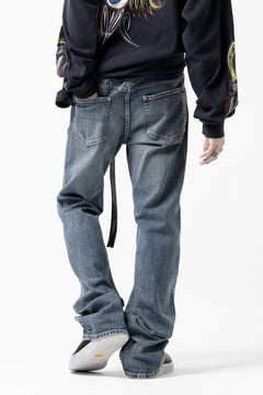 Load image into Gallery viewer, ISAMU KATAYAMA BACKLASH FLARED DENIM PANTS / 13oz STRETCH DENIM (INDIGO)