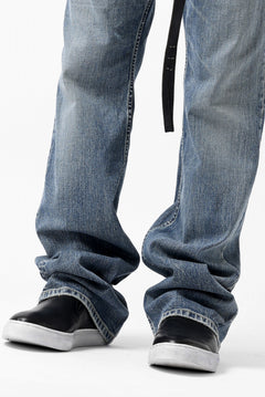 Load image into Gallery viewer, ISAMU KATAYAMA BACKLASH FLARED DENIM PANTS / 13oz STRETCH DENIM (INDIGO)